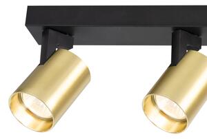 Spot VOLF 3xGU10/10W/230V auriu/negru