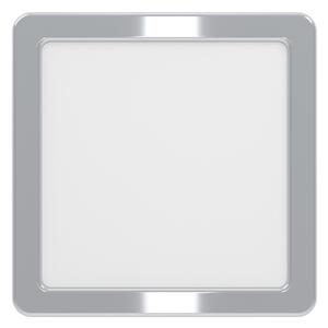 Eglo 901765 - Plafonieră LED pentru baie FUEVA, 7W/230V, 15x15 cm, IP44, crom