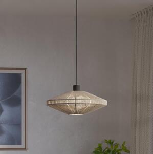 Eglo 43999 - lustră suspendată pe cablu MIDSUMER, 1xE27/40W/230V, crem