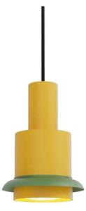 Chaumont Lustră Pendul Ø15xH22 Yellow/Green - DCW