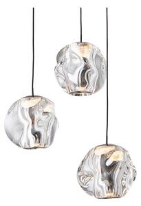 Ice Ball 3 Lustră Pendul Matt Black/Chrome - Loom Design