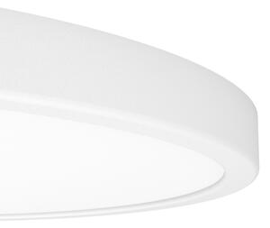 Eglo 901726 - Plafonieră LED RGBW FUEVA-Z pentru baie, dimabilă, 17,5 W, 230 V, 38,9 cm, IP44, alb