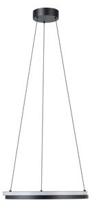 Eglo 901822 - Lustră LED reglabilă pe cablu MEZZOMONTE 2xLED/20W/230V negru + telecomandă