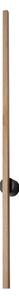 Brilagi - Aplica de perete WOODY LINE LED, 7W, 230V, 4000K, 60 cm, stejar