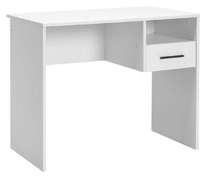 Birou CMS-105-BB-1, alb, PAL melaminat, 90x52x75 cm
