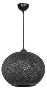 Lustra cu o singura lumina PWL-1112, E27, negru, 38x75 cm