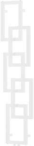 Mexen Grid, calorifer decorativ pentru baie 1360 x 390 mm, 349 W, alb, W215-1360-390-00-20