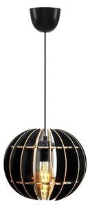 Lustra 390FLH1513, negru, 20x20x60 cm