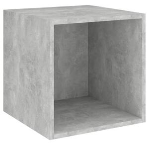 Dulap de perete, gri beton, 37x37x37 cm, PAL