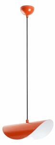 Lustra EGER, portocaliu, metal, 30x20x17-106 cm