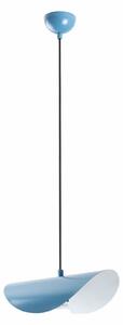 Lustra EGER, albastru, metal, 30x20x17-106 cm