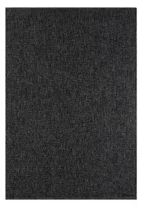 Covor RUSTICANA, 80x150 cm, forma dreptunghiulara, polipropilena, negr