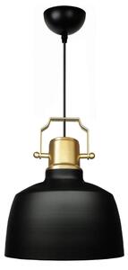 Lustra AYD-3724, negru/auriu, metal, 22x100 cm