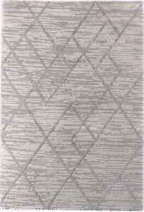 Covor MOTTO, 80x150 cm, forma dreptunghiulara, poliester, gri, 4587