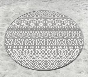 Covoras baie ORDER CIRCLE DJT, 100x100 cm, forma rotunda, poliester, g