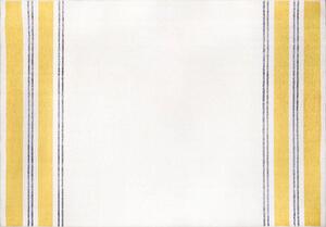 Covor FUNK CHENILLE, 75x150 cm, forma dreptunghiulara, poliester, galb