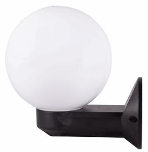 Lampa Gradina Luca Alb 135x200x255mm 1xE27 40W IP44 - Aplica Exterior Moderna Scandinava pentru Terasa, Balcon sau Fatada cu Design Minimalist