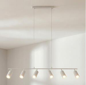 Brilagi - Candelabru suspendat cu cablu SELE 6xGU10/30W/230V alb