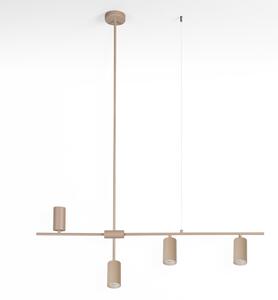 Brilagi - Lustră suspendată pe cablu CRANE, 4 x GU10, 30W, 230V, bej