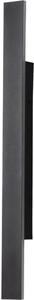 Aplica LED de exterior WOW LED/11W/230V 3000/4000/6000K 60 cm IP54 negru