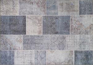 Covor JAZZ CHENILLE, 75x150 cm, forma dreptunghiulara, poliester, gri
