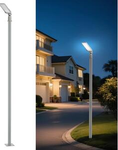 Brilagi - Lampă LED de exterior cu stâlp și cablu 3 m URBANLIGHT LED/50W/230V, gri, IP65