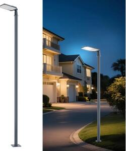URBANLIGHT Brilagi-LED lampă de exterior cu stâlp, cablu 3 m, LED/100W/230V, antracit, IP65