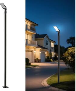 Brilagi - Lampă LED de exterior cu stâlp și cablu 3 m URBANLIGHT LED/50W/230V negru IP65