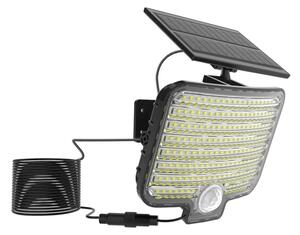 Proiector LED ALEX cu senzor și panou solar, 5,5W/3,7V, 1200 mAh, IP44