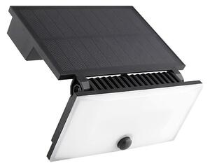 Proiector LED cu senzor și panou solar FUJI LED/8W/3,7V 2000 mAh IP44