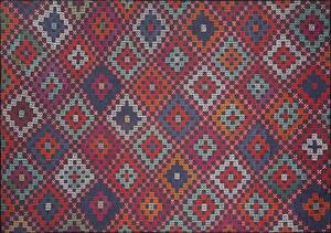 Covor SOUL CHENILLE, 75x150 cm, forma dreptunghiulara, poliester, mult