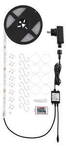 Eglo 32859 - Bandă LED COB RGB dimabilă, 5m, 12W, 230V, 4000K, IP44 +telecomandă