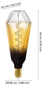 Bec LED dimabil VINTAGE E27/4W/230V 1700K bej - Eglo 110236