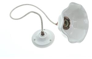Bohemia-Design - Pendul din porțelan pe cablu 1xE27/60W/230V