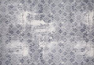 Covor SOUL CHENILLE, 75x150 cm, forma dreptunghiulara, poliester, gri