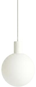 Argon 9004 - Lustră de exterior suspendată pe cablu ORE 1xG9/6W/230V albă
