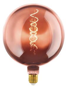 Bec LED reglabil Vintage G200, E27, 4W, 230V, 1600K, cupru - Eglo 110097