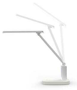 Nedis LTLRC10WT - Lampă LED reîncărcabilă, reglabilă, cu display 7,5W/1200 mAh 3000/4000/5700K albă