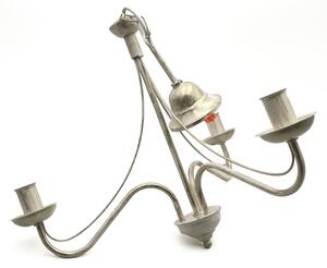 Lustră pe lanț ANTON 3xE14/60W/230V patină albă