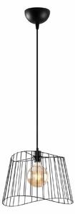 Lustra BYISOO 6340, negru, metal, 40x126 cm