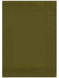 Covor Textured Wool Border Verde 120X170 cm, Flair Rugs