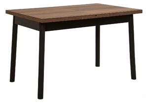 Masa extensibila OLIVER OPEN, maro/negru, PAL melaminat, 120/153x75x77