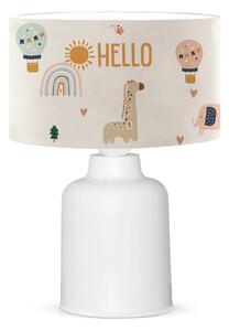 Veioza AYD-3395, multicolor, material textil/plastic, 24x32 cm