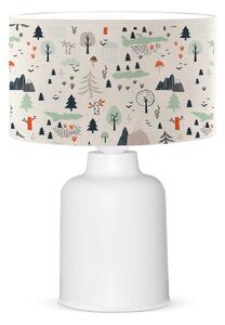 Veioza AYD-3505, multicolor, material textil/plastic, 24x32 cm