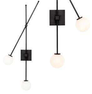 Lampa de perete APP1595-2W black