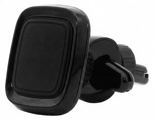 Suport magnetic de telefon pentru grila de ventilație auto, negru