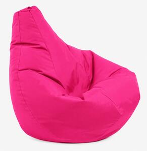 Fotoliu puf copii, Nirvana Light Pufrelax, Material Impermeabil - Deep Pink