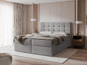 Pat matrimonial Boxspring 160 cm Cinara (muna 08). 1054106