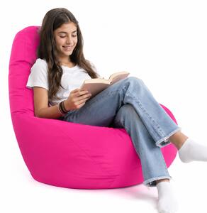 Fotoliu Nirvana Hobbit Pufrelax, Material Impermeabil - Deep Pink