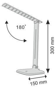 Lampă de masă LED dimabilă tactilă JOWI LED/9W/230V neagră